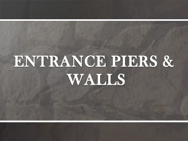 ENTRANCE PIERS & WALLS